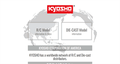 Desktop Screenshot of kyosho.com